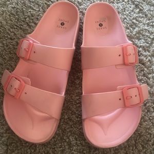 Pink Rubber Sandals - Shade & Shore